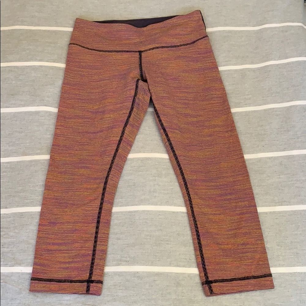 Lululemon Wunder Under Crops
